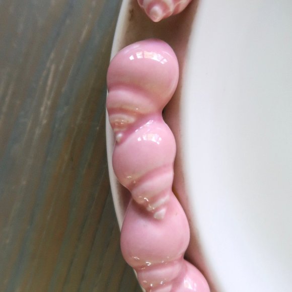 SHAFFORD Japan seashell chip & dip divided platter - Picture 2 of 5